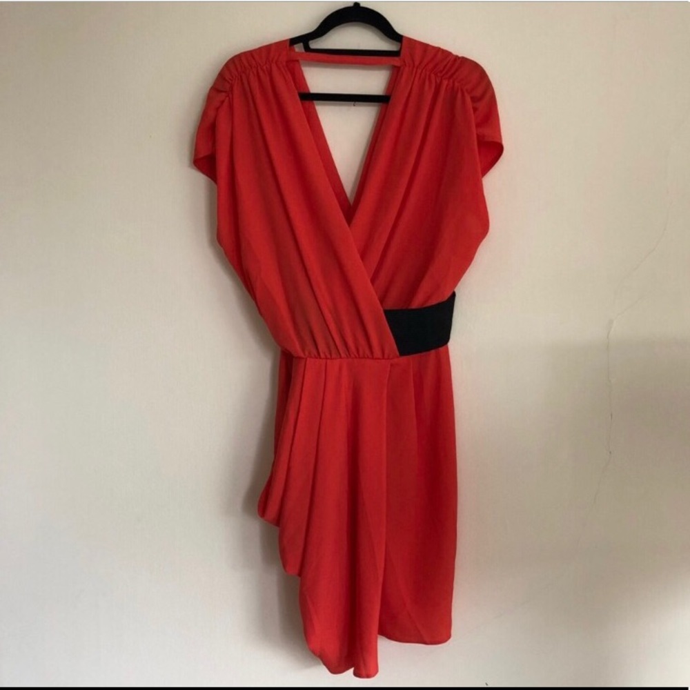♥️ASOS belted draped dress